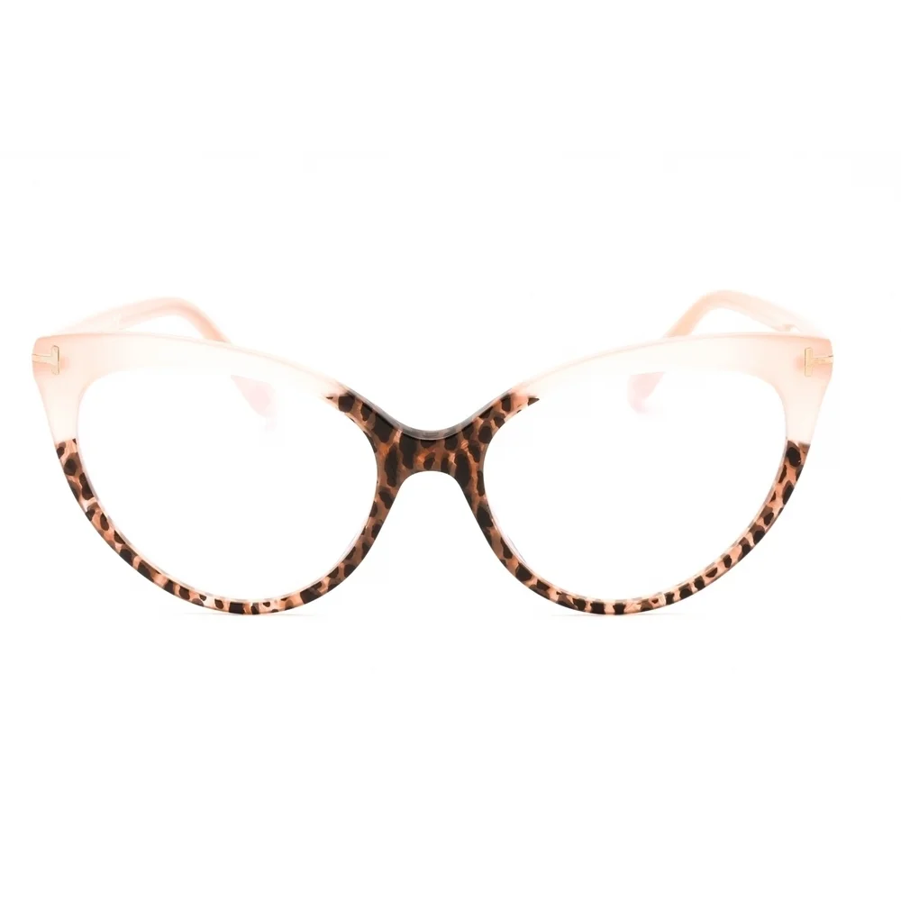 NWT Tom Ford FT5674 Coloured Havana Cat Eye 54mm Eyeglasses